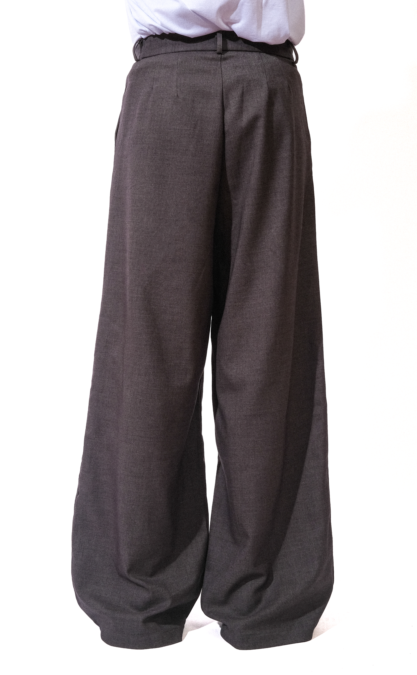 Wide Trouser (Cement)