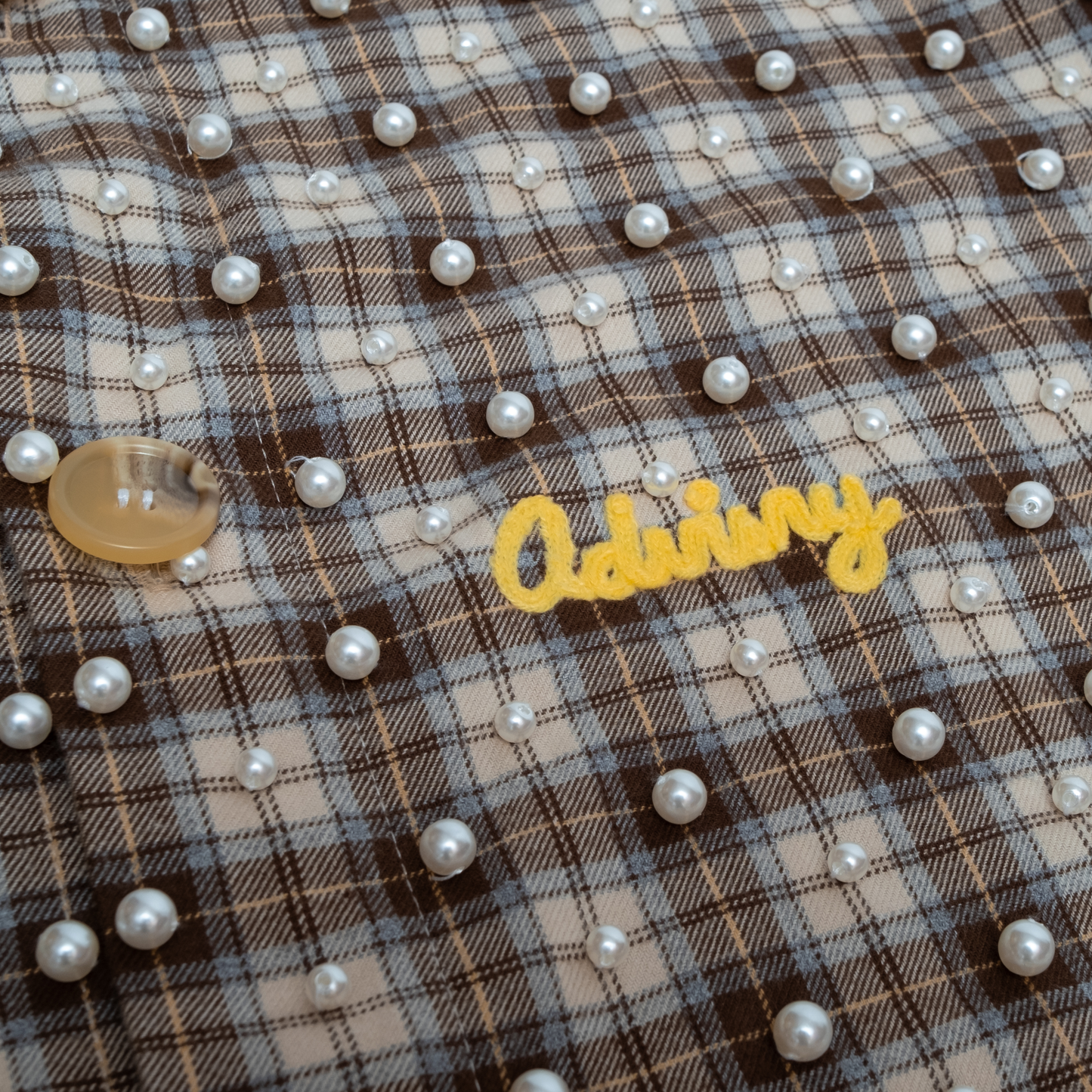 Pearl Knot Sleeve Shirt