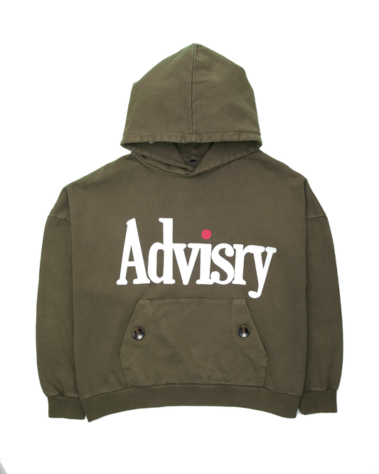 Dot Logo Hoodie (Brown)
