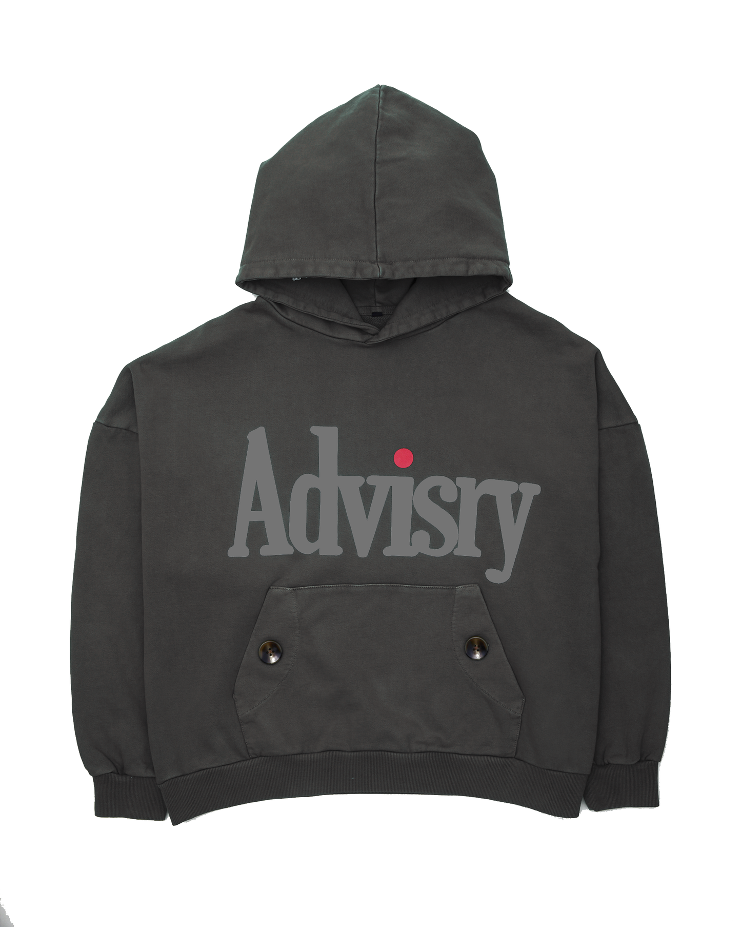 Dot Logo Hoodie (Faded Black)