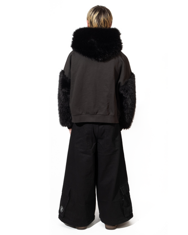 トップス CIVARIZE Archive Black Fur Hoodie CIVARIZE Archive Black Fur Hoodie - メルカリ