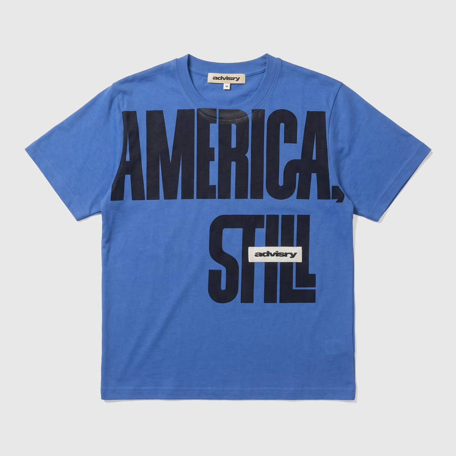 America Still Tee - Blue