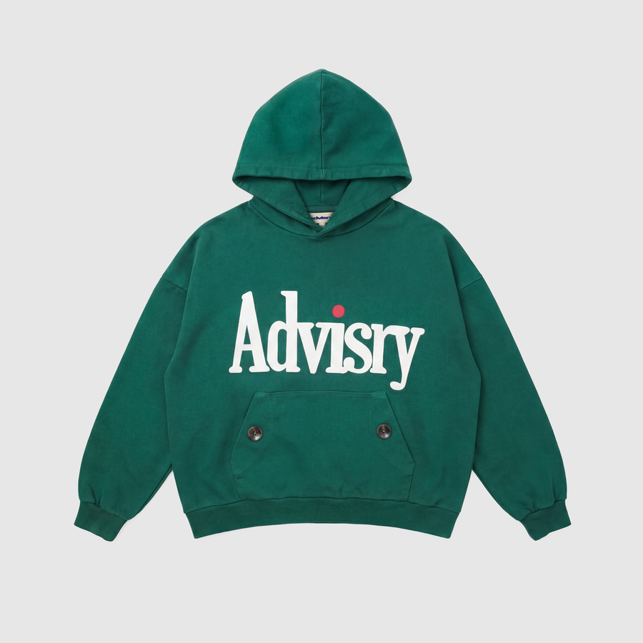 Dot Logo Hoodie - Green