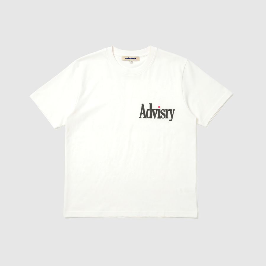 Dot Logo Tee - White