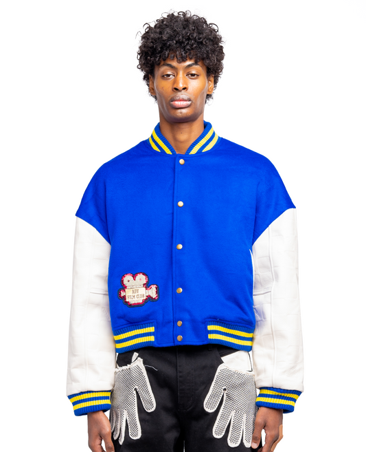 Film Club Varsity Jacket (Blue)