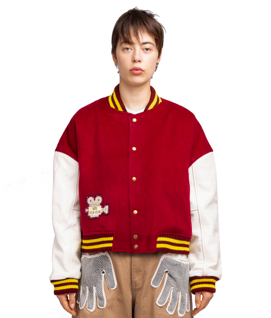 Film Club Varsity Jacket (Red)