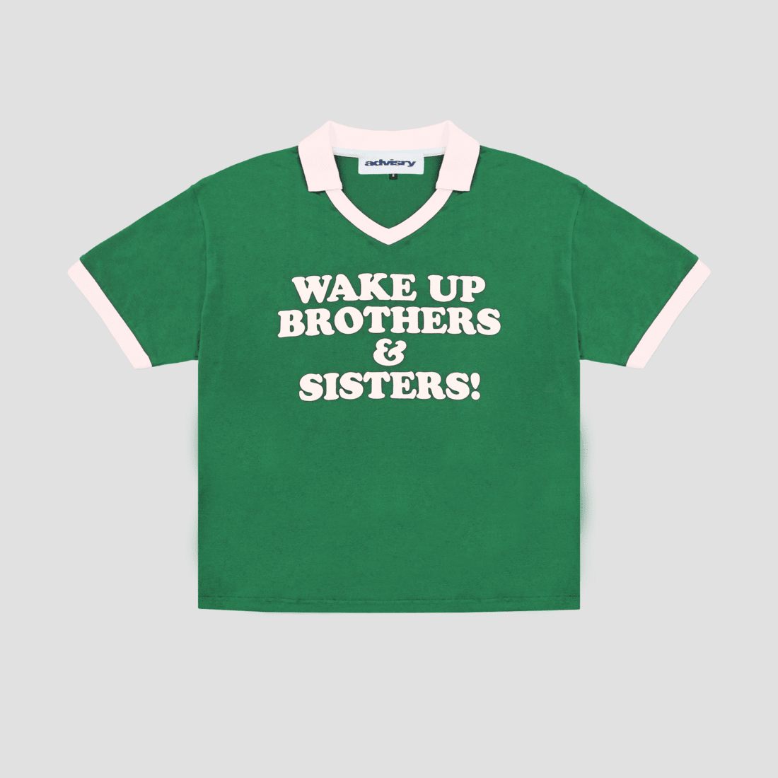 WAKE UP RINGER SHIRT (Kelly)